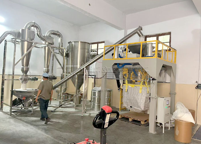 焦作粉体吨包机现场