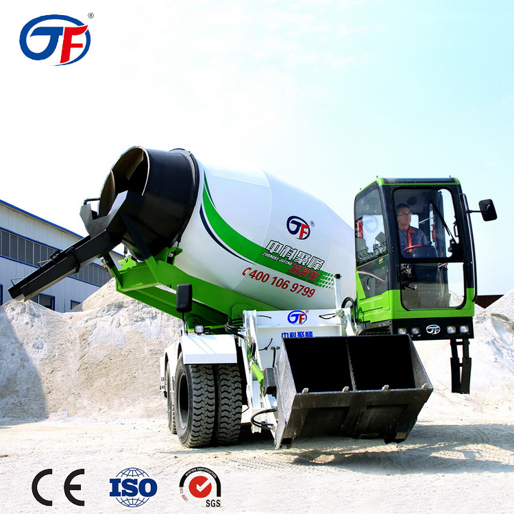 6.5 CBM Model CMT6500R Self Loading Concrete Mixer Truck