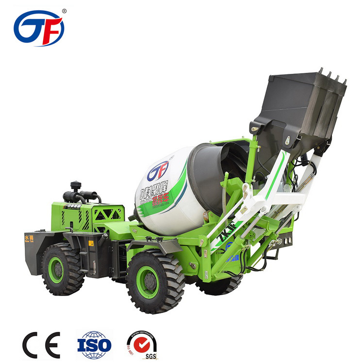 1.2 CBM Model CMT1200 Self Loading Concrete Mixer Truck