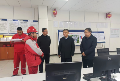 市应急局二级调研员刁洪军带队到俊源石油督导安全工作