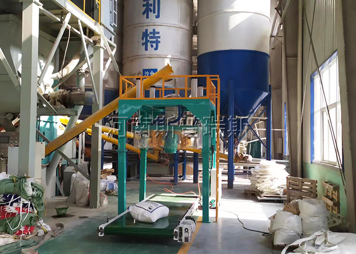河南郑州粉体吨包机现场